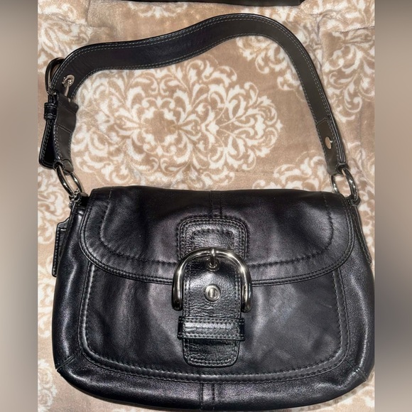 Coach Handbags - Authentic black leather soho bag